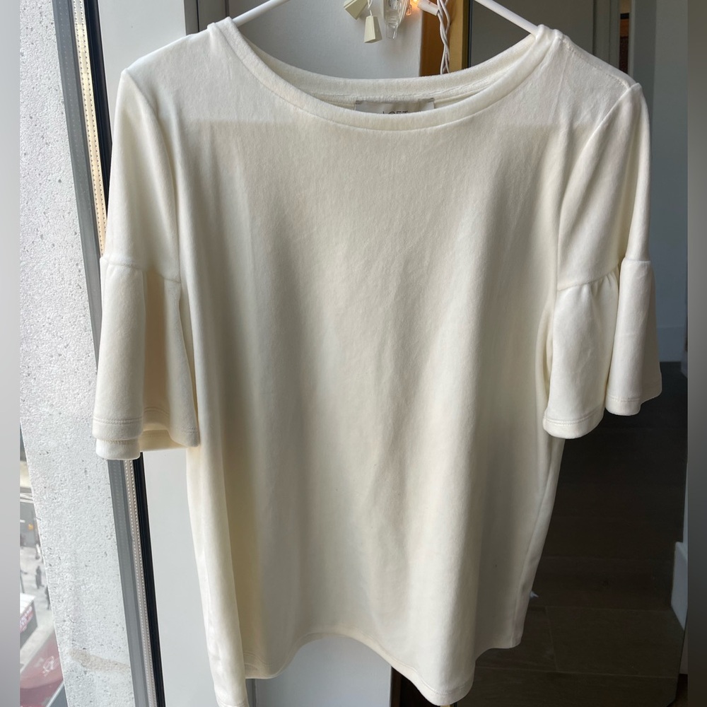 Velvet Cream colored Shirt